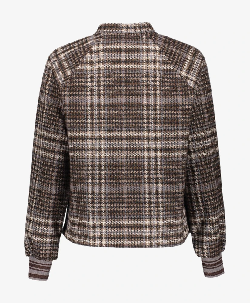 Geisha Jack Jeugdig Jacket check print
