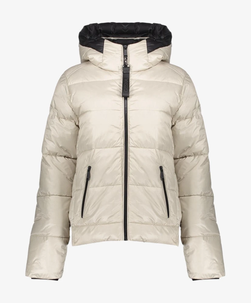 Geisha Jack Jeugdig Jacket hood edge short