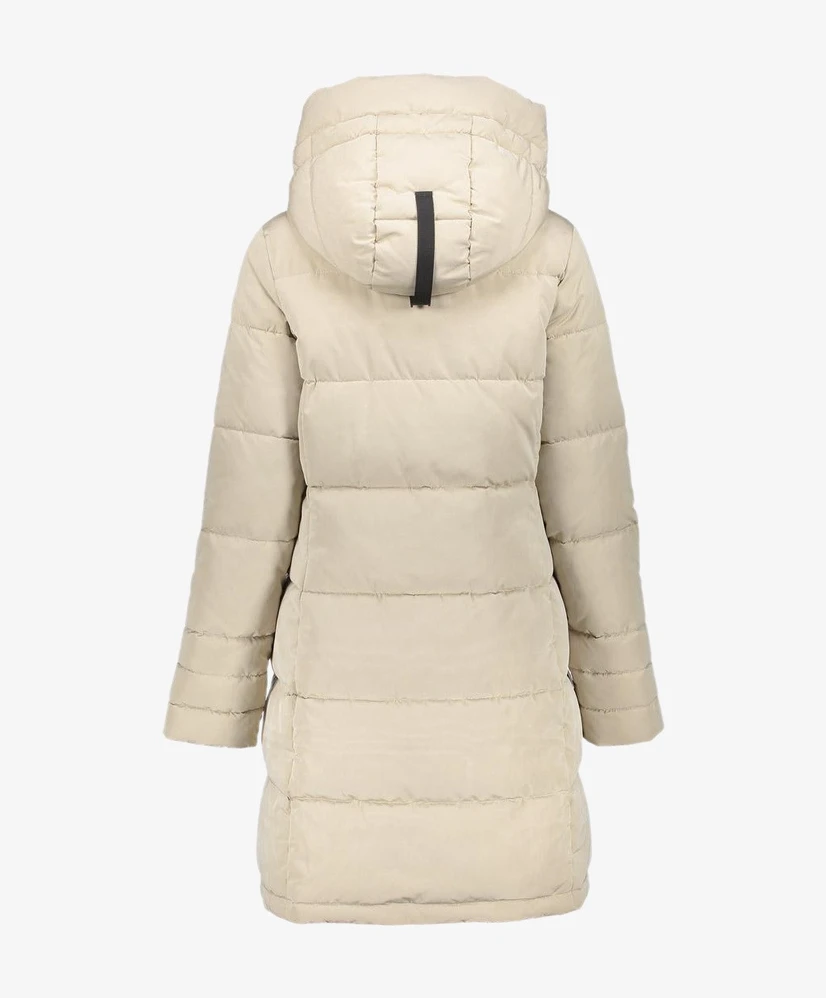 Geisha Jack Jeugdig Jacket velvet touch mid long