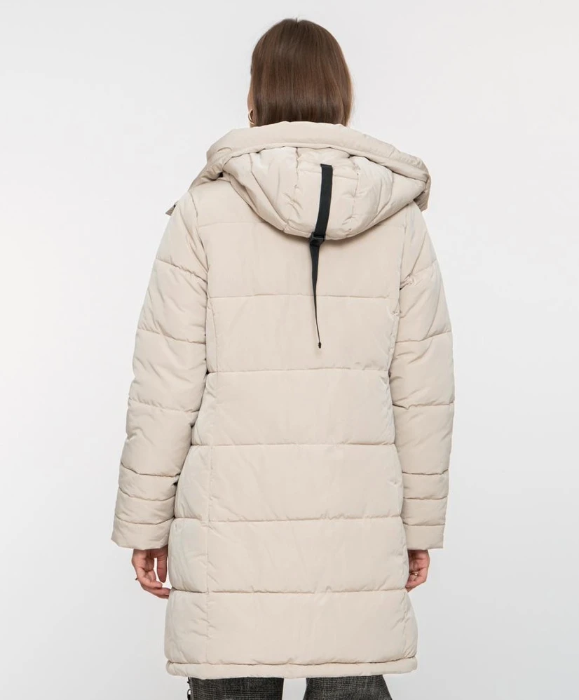 Geisha Jack Jeugdig Jacket velvet touch mid long