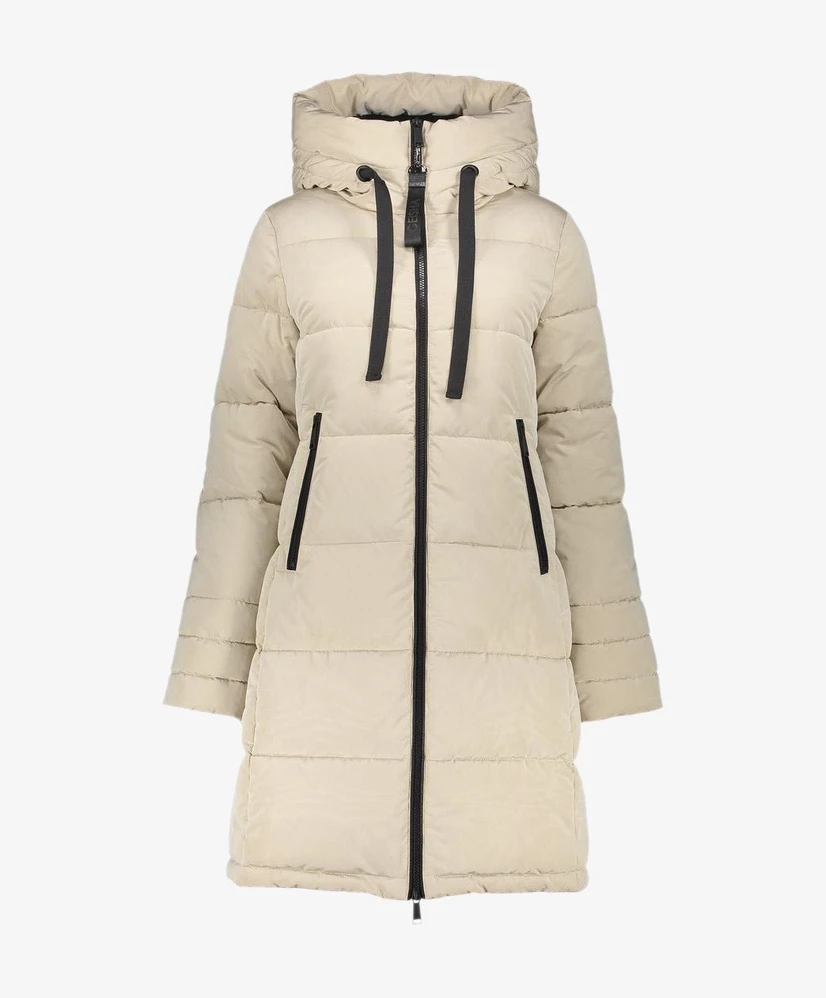 Geisha Jack Jeugdig Jacket velvet touch mid long
