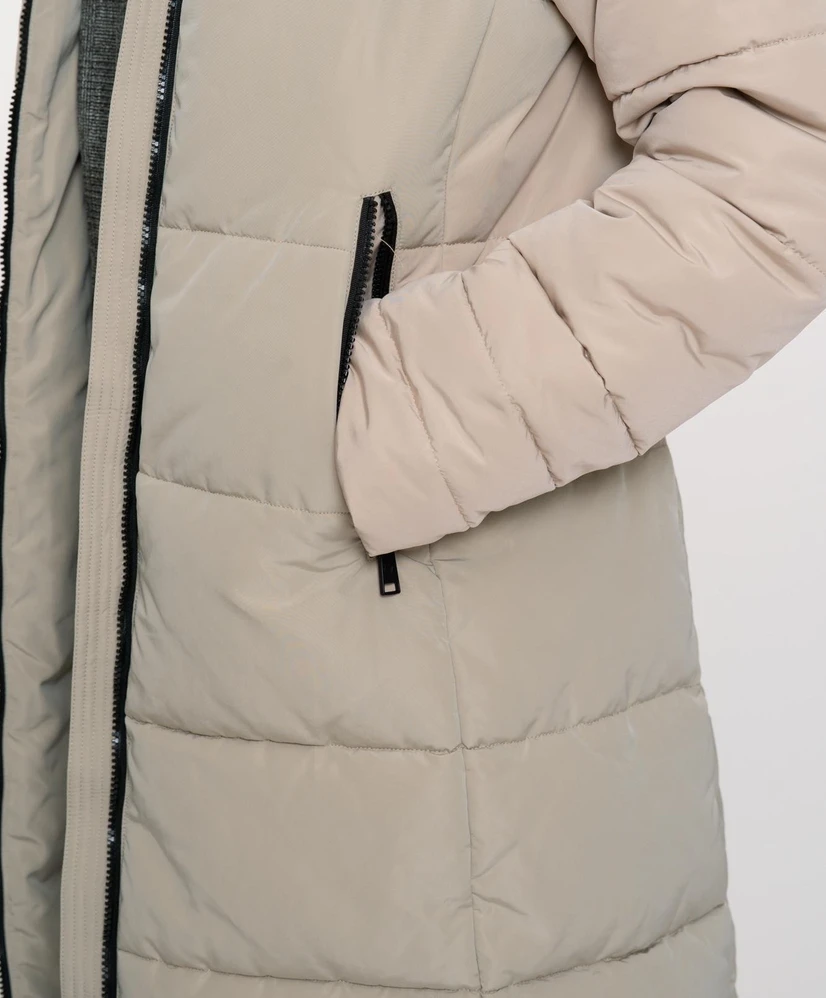 Geisha Jack Jeugdig Jacket velvet touch mid long