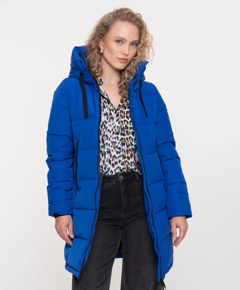 Geisha Jack Jeugdig Jacket with hood mid long