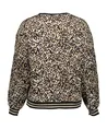 Geisha Jacket Gewatteerd Leopard
