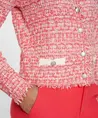 Geisha Jacket Knit Tweed Stijl