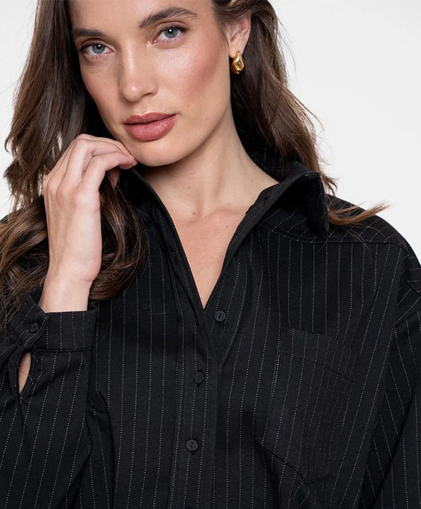 Geisha Jacket Pinstripe
