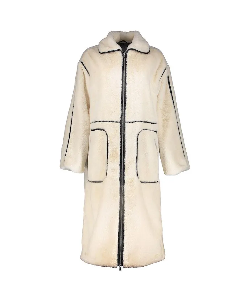 Geisha Jas Faux Fur PU Detail