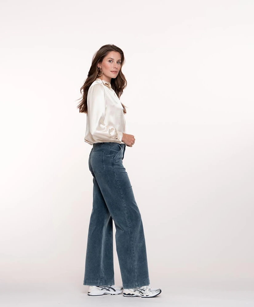 Geisha Jeans Indigo Corduroy