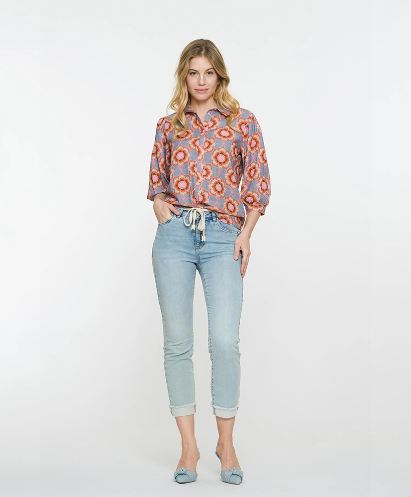 Geisha Jeans Turn-up Slim Fit