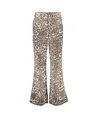 Geisha Jeans Wide Leg Leopard