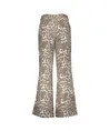 Geisha Jeans Wide Leg Leopard