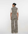 Geisha Jeans Wide Leg Leopard