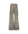 Geisha Jeans Wide Leg Leopard