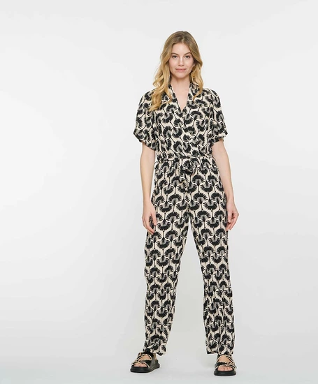 Geisha Jumpsuit Allover Print