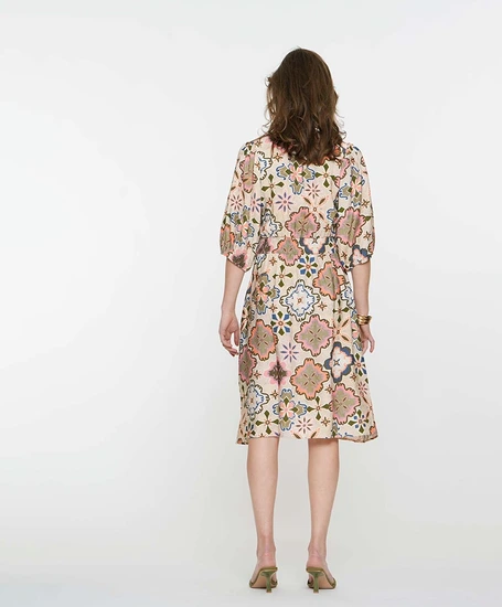 Geisha Jurk Allover Print