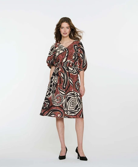 Geisha Jurk Allover Print
