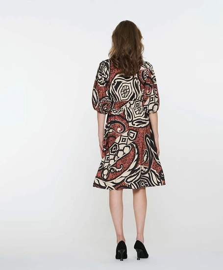 Geisha Jurk Allover Print