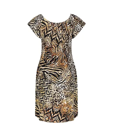 Geisha Jurk Allover Print