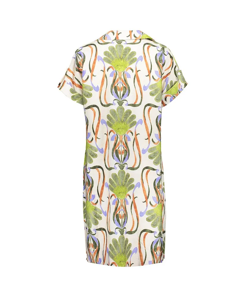 Geisha Jurk Allover Print