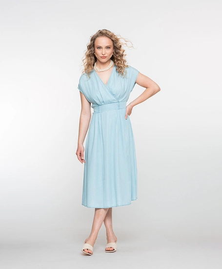 Geisha Jurk Denim Lyocell