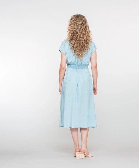 Geisha Jurk Denim Lyocell