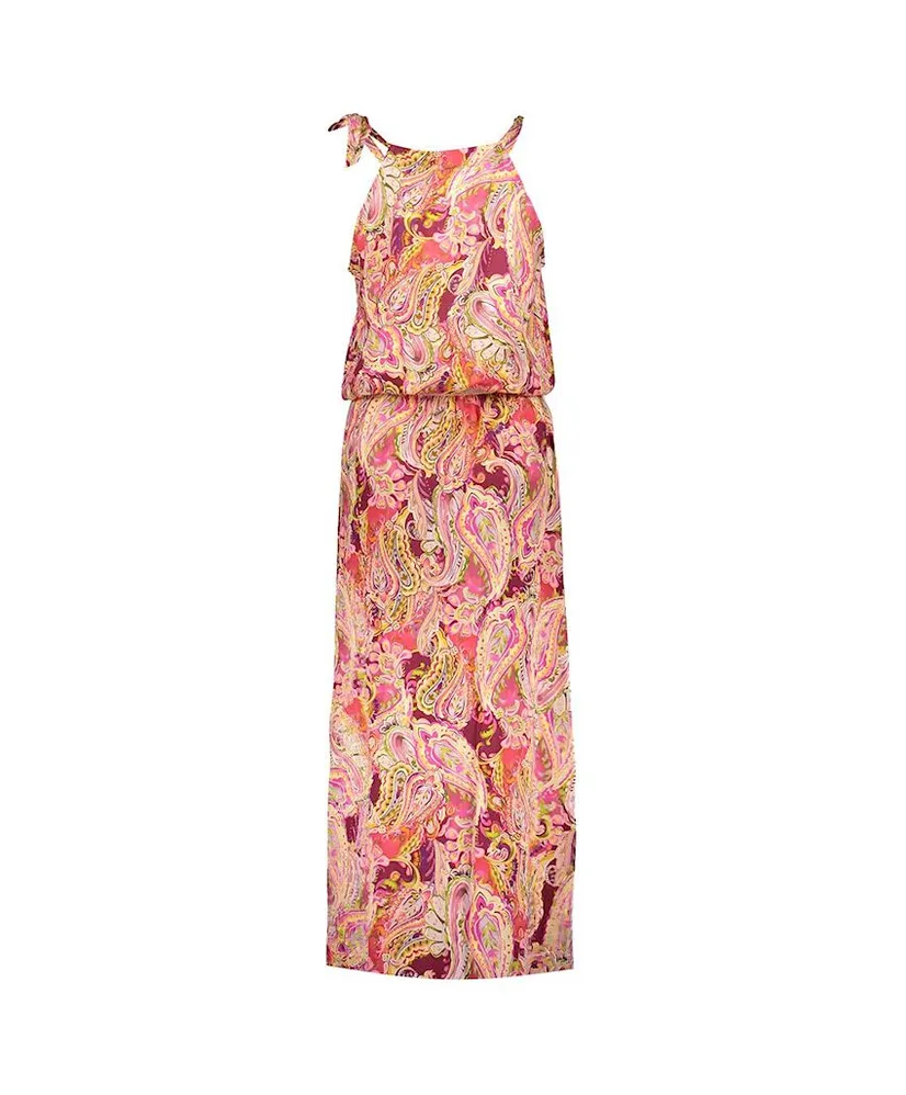Geisha Jurk Halter Paisley