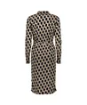 Geisha Jurk Mesh Allover Print