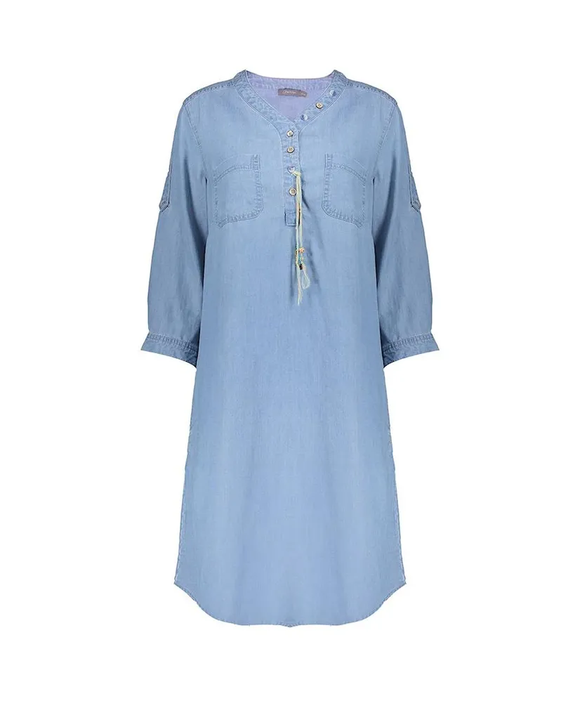 Geisha Jurk Midi Denim