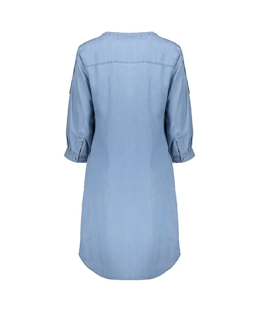 Geisha Jurk Midi Denim