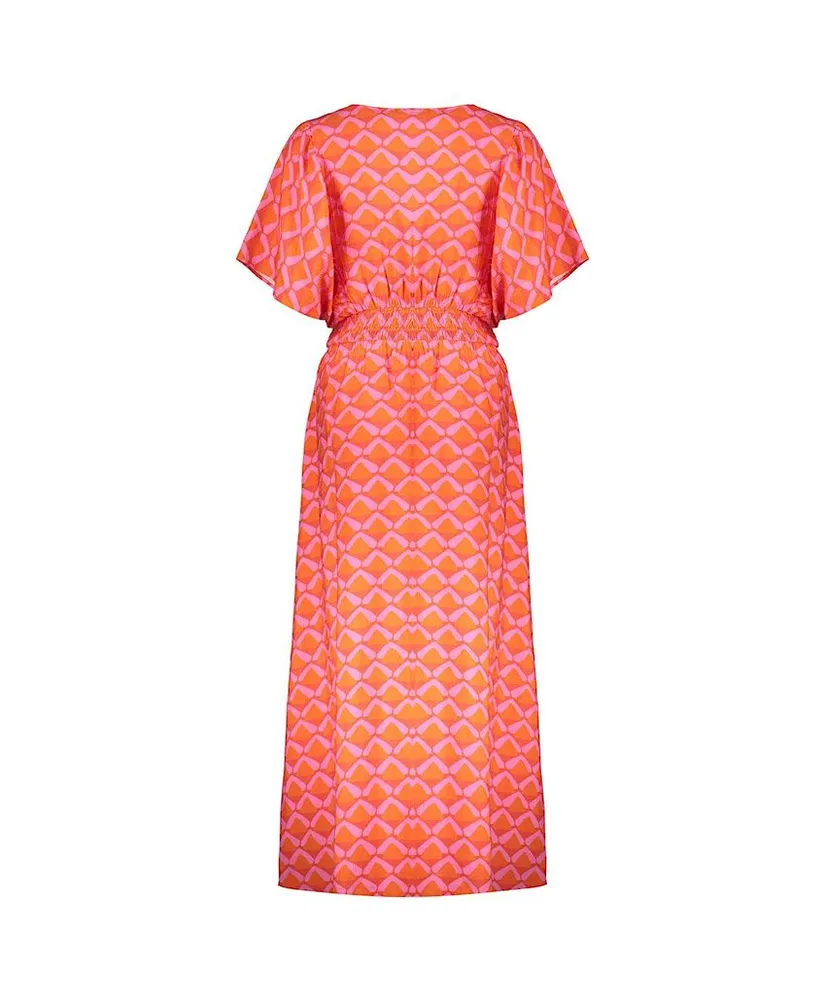 Geisha Jurk Print Grafisch