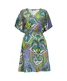 Geisha Jurk Print V-hals