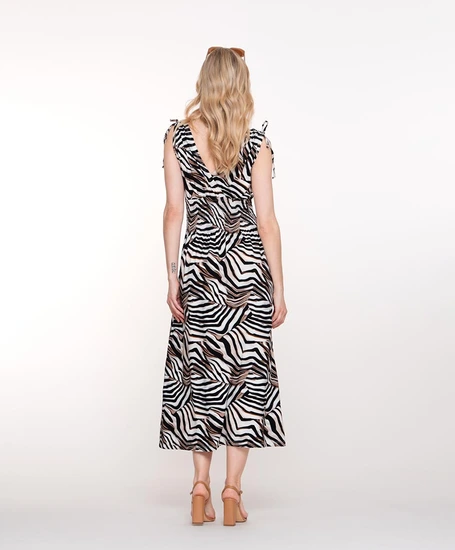 Geisha Jurk Smock Allover Print