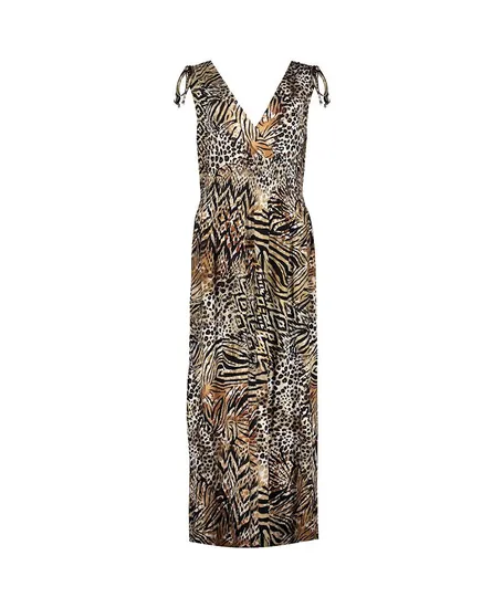 Geisha Jurk Smock Allover Print