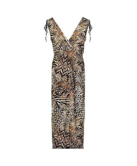 Geisha Jurk Smock Allover Print