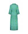 Geisha Maxi Jurk Allover Print