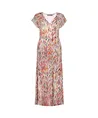 Geisha Maxi Jurk Allover Print
