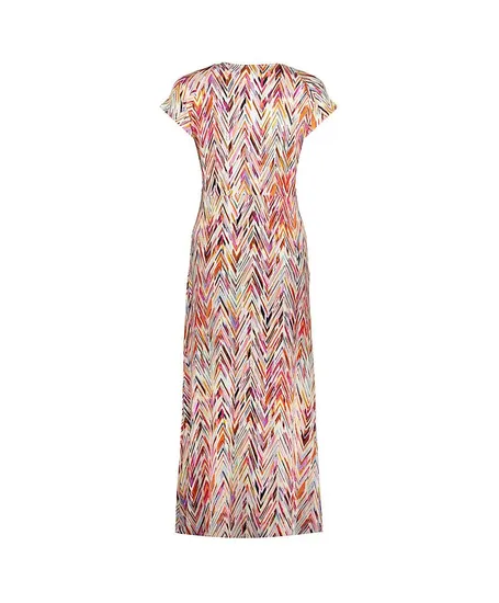 Geisha Maxi Jurk Allover Print