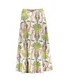 Geisha Maxi Rok Allover Print