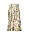Geisha Maxi Rok Allover Print