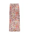 Geisha Maxi Rok Allover Print