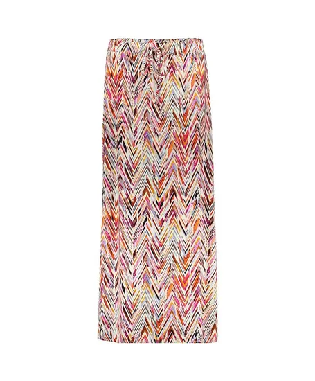 Geisha Maxi Rok Allover Print