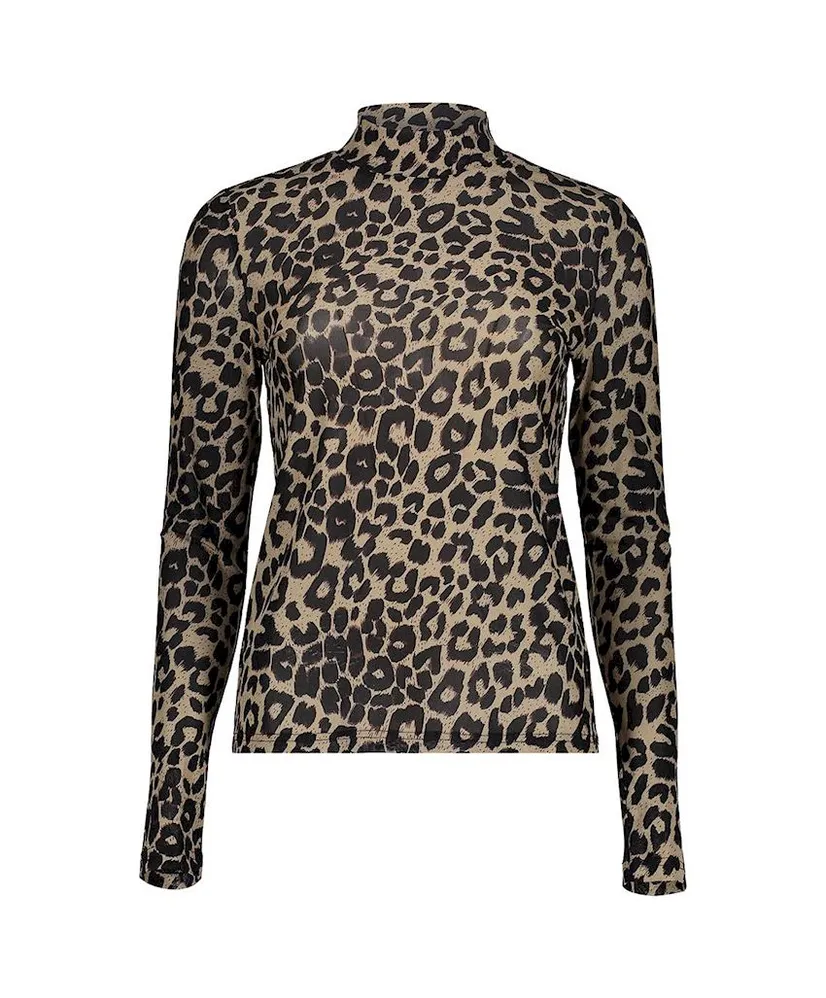 Geisha Mesh Top Animal