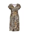 Geisha Midi Jurk Allover Print