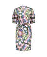 Geisha Midi Jurk Allover Print