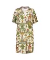 Geisha Midi Jurk Animal Jungle