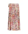 Geisha Midi Rok Allover Print