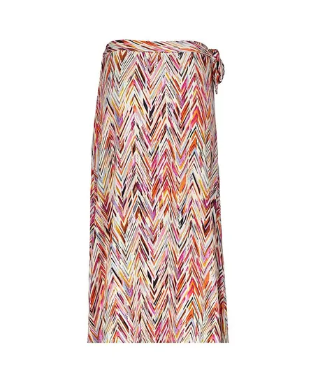 Geisha Midi Rok Allover Print