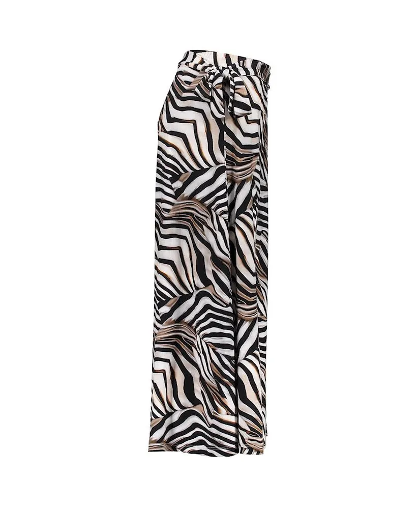 Geisha Midi Rok Allover Print