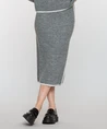 Geisha Midi Rok (edi) Skirt knit contrast hem