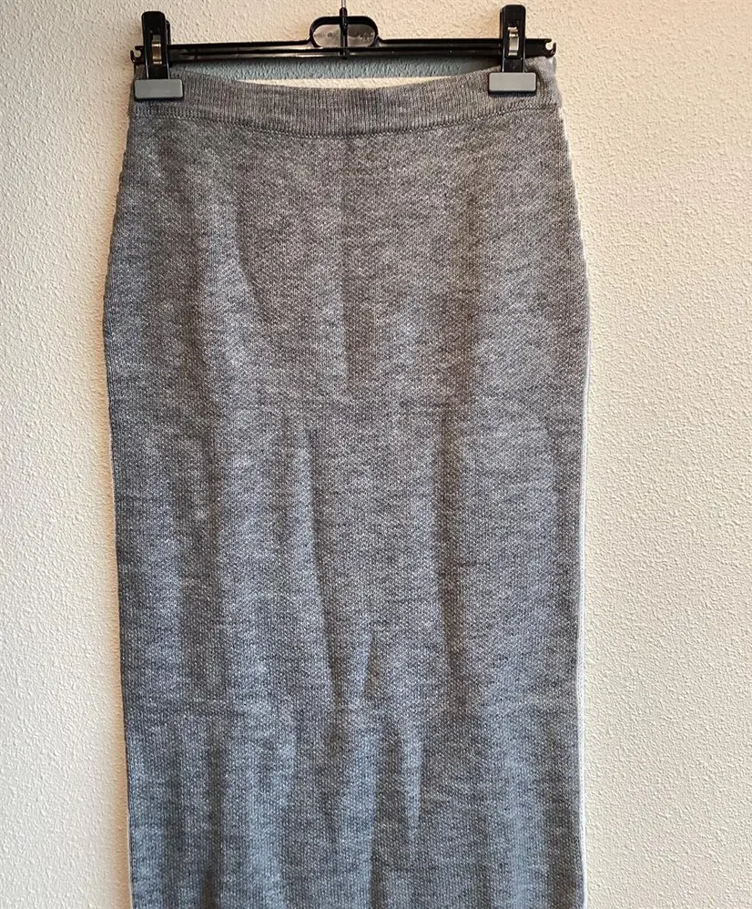 Geisha Midi Rok (edi) Skirt knit contrast hem